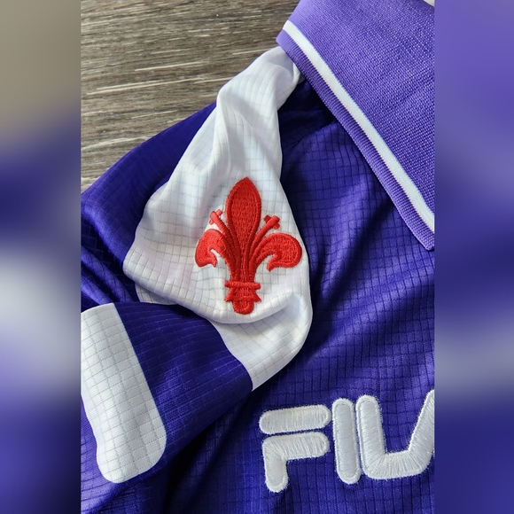 Fiorentina 98-99 Home #9 BATISTUTA Jersey - Picture 4 of 7